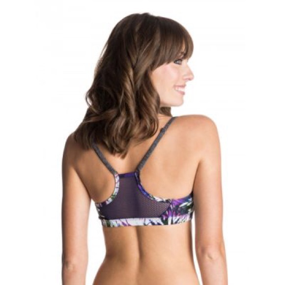 Roxy Caribbean Sunset - Zip Bikini Top - Picture 3 of 8